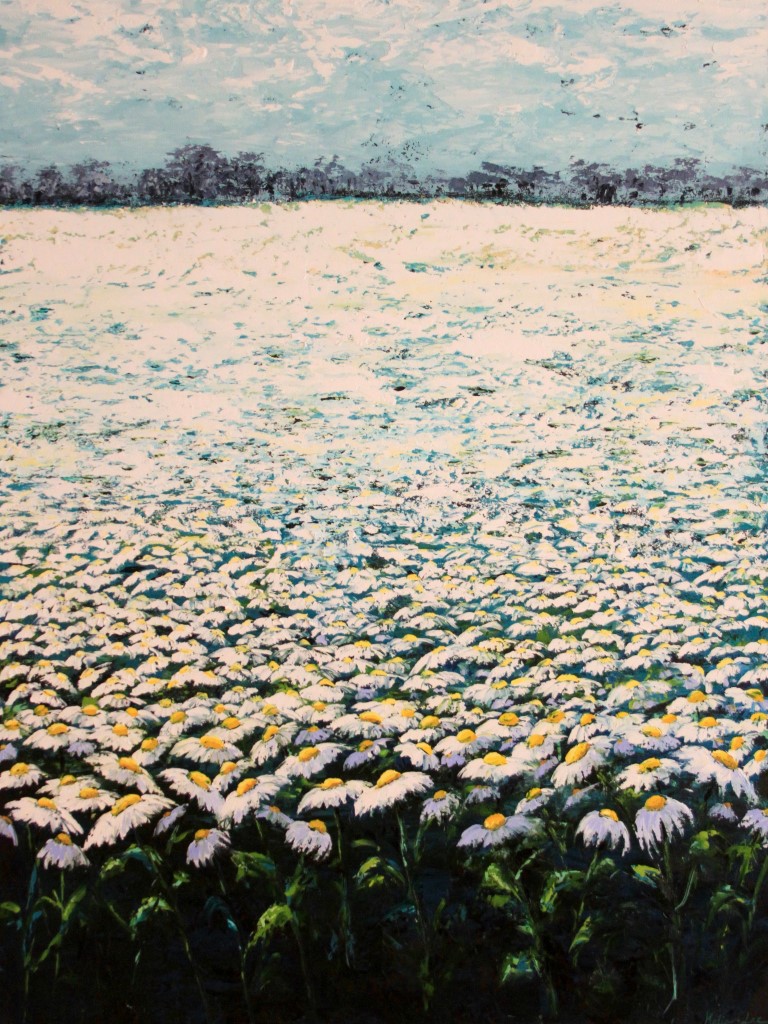 Katie Lee - White Daisy Field